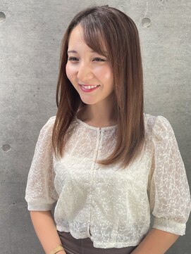 レスピア 銀座(Respia) ナチュラルな大人ブラウンカラー【銀座/有楽町】30代40代50代