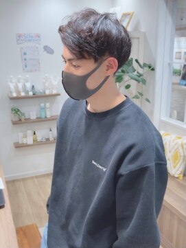 モリオフロムロンドン 松戸店(Morio from London) 【松戸 岩口】アップバングナチュラルマッシュショート