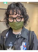 スタイリング楽チン☆なカーリーパーマ ボブ