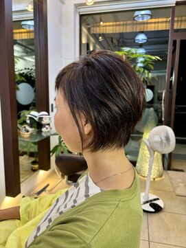 ヘアアーク(HAIR arc) ショートボブ#京成大久保#京成津田沼#奏の杜#幕張本郷#津田沼