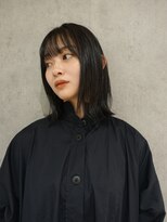エアー 青山(AIR)&nbsp;暗髪ぱつっとボブ