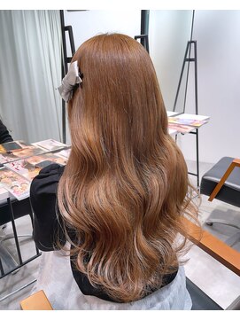 ネクストハラジュク(NEXT HARAJUKU) ダブルカラー ミルクティーブラウン