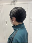 コンパクトショート/丸みショート/黒髪ショート【高円寺 中野】