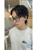 Men'sウルフ×パーマStyle