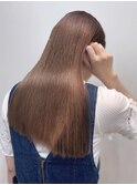 大人ガーリー大人美人透明感髪質改善ニュアンスカラー