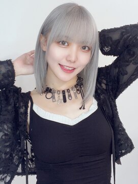 ピープスアンドスー 表参道 渋谷(Peeps&Suu.) ボブ/ダブルカラー/ハイトーン/ぱっつん前髪