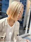 HIGH TONE BOB/ハイトーンボブ　福岡ハイトーン　ブロンドボブ