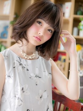 カバーヘア ブリス 北浦和(COVER HAIR bliss) フレンチカジュアルくせ毛風小顔抜け感ボブc6北浦和20代30代40代