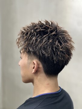 ダムディートウキョウヘアーラウンジ 上野店(DAMDEE TOKYO hair lounge) スパイキーテーパー