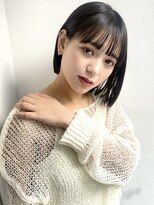 ラミエバイメルト 下北沢(lamie by melt)&nbsp;花田/ボブ/切りっぱなしボブ/ミニボブ/似合わせカット/下北沢