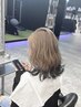 SWAN式『デザイン』ケアWカラー+”クイック髪質改善”
