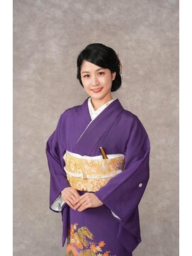 ヘアースペース 練馬店(hair space COCO) 訪問着着付けと和装ヘアーセット