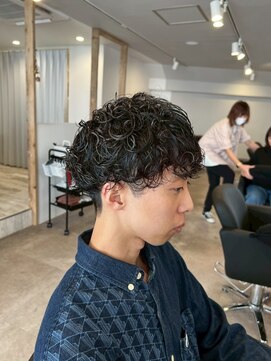 アフェクト 金沢文庫(affect) ブルーブラック/スペインカール/スパイキーショート/金沢文庫