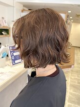 チャンプ 小阪店(Champ) 【Champ小阪店】ゆるふわパーマが弾む♪外ハネこなれBOB♪