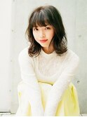 『PRESENCE BRAINS』大人かわいいミディアムヘア