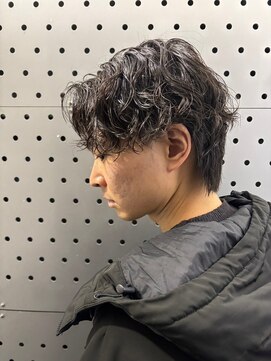 メロウメンズライン 神戸三宮(mellow men's line) 波巻きパーマ