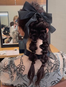 ガーデン 銀座(GARDEN) ヘアセット/お呼ばれヘア/結婚式/参列/編み下ろし/編み込み