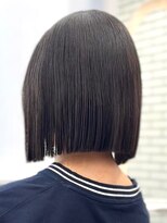 ロンドヴァリー 渋谷店(Lond vallee)&nbsp;【山崎限定】縮毛矯正で作る切りっぱなしタッセルボブ