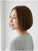 川越/ショート/ボブ/ハイライト/白髪ぼかし/白髪染め