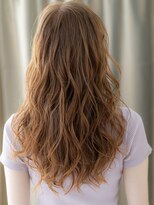 カバーヘア ブリス 志木南口駅前店(COVER HAIR bliss)&nbsp;バレイヤージュカラー波巻きフェミニンロング318Z志木20代30代