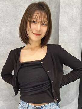 ロンド ロビン 栄(Lond robin) 韓国/前髪/縮毛矯正/レイヤー/ショートボブ/ボブ