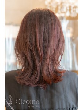 クレオメ 田町店(Cleome) ♪黒髪似合わせカットデジタルパーマ小顔ココアベージュ薄め前髪