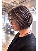 ファンド 千葉(fand) ショートヘア/似合わせカット/バレイヤージュ