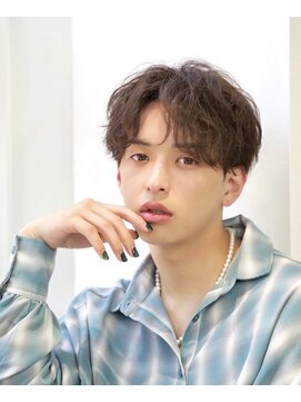 アストラ(ASTRA) MEN’S HAIR/波巻きツイストスパイラル/リバースセンターパート