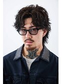 高円寺スパイラルパーマツイストパーマツイスパスキンフェード眉