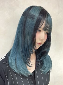 ツキ 横浜店(tuki) 横浜で叶えるブルーアッシュレイヤー
