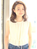 ミュージアム(MUSEUM) ■MUSEUM■ココアベージュで大人かわいいミディアム