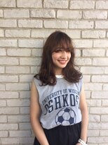 ネオリーブリタ たまプラーザ店(Neolive rita)&nbsp;ラフな毛束のアンニュイカール