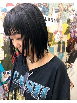 トロニー(TLONY) tlony渋谷hori ミニボブ エヌドット仕上げ