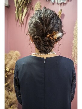 ヘアーサロン 6(hair salon) お呼ばれセット アップStyle