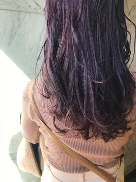 フロート 小阪店(float) ラベンダーカラー_クールショート　ピンクグレージュ　ボブルフ