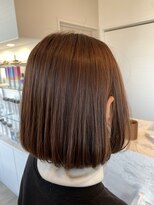 ソレカ(SORECA)&nbsp;【SORECAソレカ/】ピンクベージュ×ボブ