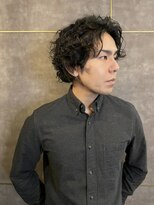 オール 西八王子(All)&nbsp;メンズパーマ七三アップバング