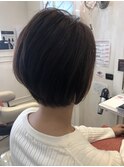 大人ショートボブ