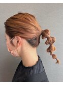 簡単ヘアアレンジ
