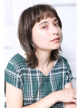 クラッチムク 博多口(CLUTCH muk.) 大人可愛い２０代３０代４０代小顔短め前髪 ショコラベージュA3