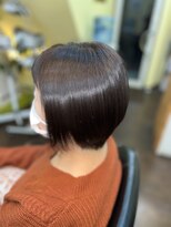 エムスリーディーミュゼステージ(M3D)&nbsp;ピコカラー&トリートメントストレート仕上げ