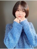【morio池袋】丸みのあるショートグラデーション