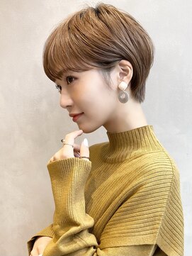 サークル(circle) 大人可愛い20代30代40代50代小顔ショートボブ丸みショートくびれ