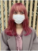 透明感ピンク