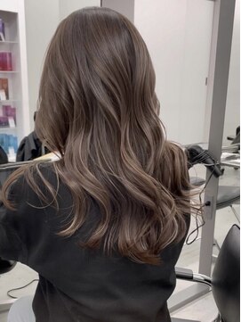 ジルブラン(JIL BLAN) ハイライトバレイヤージュダブルカラー20代30代40代グレージュ