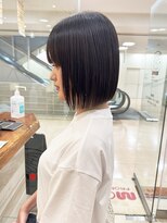 モリオ フロム ロンドン サッポロファクトリー店(morio FROM LONDON)&nbsp;【morio】札幌ボブ　ぱつっと前下がりナチュラルボブ