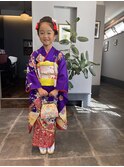７歳日本髪
