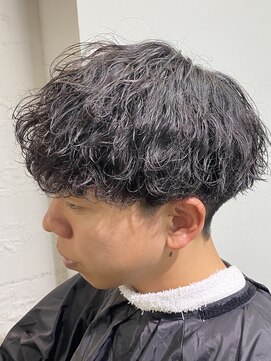 エルオム(EL.HOMME) 【RYUYA】束感マッシュ×波巻きスパイラルパーマ