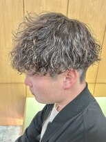 ニアウ 伊勢崎連取店(Niau)&nbsp;メンズマッシュパーマツイストスパイラルパーマ波巻きパーマ