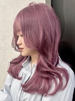 ロウル 渋谷(LOWRL)&nbsp;ピンクラベンダー/ケアブリーチカラー